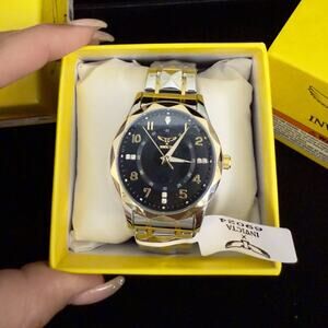 INVICTA Specialty Men's 41mm Quartz Watch Gold & Steel (69024)41mm- NEW IN BOX